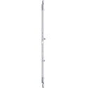 Serrure multipoint Multisafe 855R F-St.16mm L.648mm Surface argentée acier