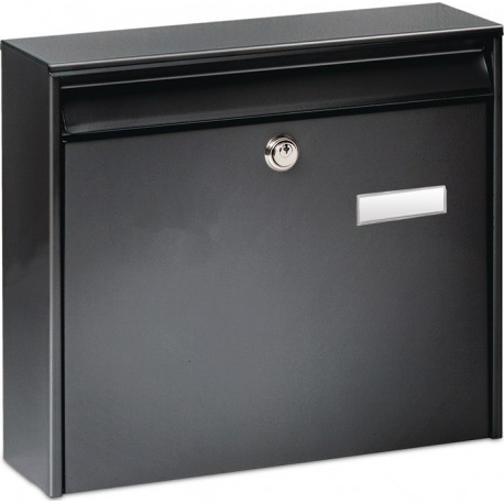 Boite aux lettres Potsdam 877 ANT H.322mm B.362mm T.100mm Acier anthracite DIN C4