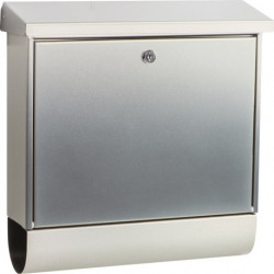 Boite aux lettres InoxStar 4710 Ni H.315mm B.380mm T.115mm Inox