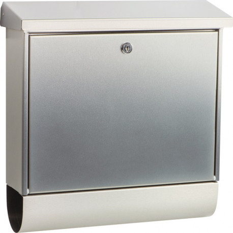 Boite aux lettres InoxStar 4710 Ni H.315mm B.380mm T.115mm Inox