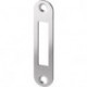 Plaque de frappe plate S412 inox rd Stulp-B.20mm BKS