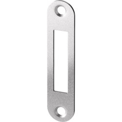 Plaque de frappe plate S412 inox rd Stulp-B.20mm BKS
