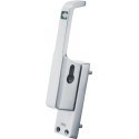 Poignée de porte 982 DIN gauche argenté anodisé LM 23mm droite anodisé 10mm FUHR