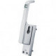 Poignée de porte 982 DIN droite anodisé LM 23mm droite anodisé 10mm FUHR