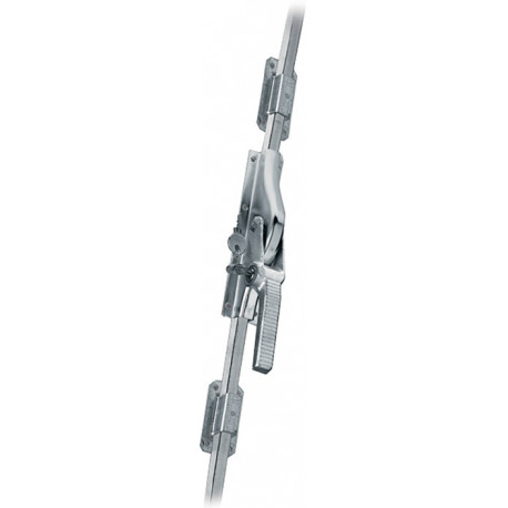 Poignée ouverture portail 902 DIN gauche / droite barre carrée en métal léger galvanisé 16x16 mm FUHR