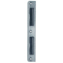 Gâche d'angle aluminium, argent Largeur d'angle 20 mm profondeur ronde 8 mm DIN gauche / droite SSF