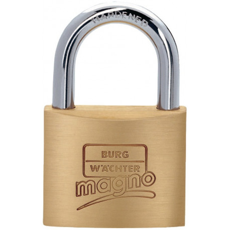 Cadenas cylindrique 400 E Magno / 30 GL largeur du corps de verrou 30 mm laiton
