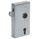 Boîtier de serrure pour portail coulissant 140SNIG V2A DIN G/D Mesure A30xB94xC172mm Dorm 60mm AMF