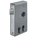 Serrure 140D-PZ DIN L/Droite Mesure A40xB94,5xC173mm Mandrin 30/60mm AMF