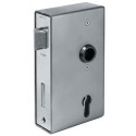 Serrure 140P DIN Gauche Mesure A30xB94xC172mm Mandrin 60mm AMF