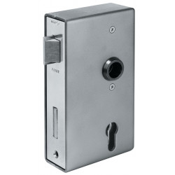 Serrure 140P DIN Gauche Mesure A40xB94,5xC173mm Mandrin 60mm AMF