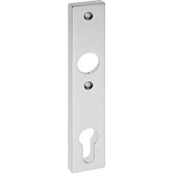 Poignée porte 1317/7203 Innenschild Alu.F1/naturf.EDI