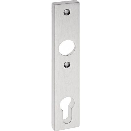 Poignée porte 1317/7203 Innenschild Alu.F1/naturf.EDI