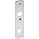 Poignée porte 1317/7203 Innenschild Alu.F1/naturf.EDI