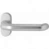 Poignée porte 1300/2033 Alu.F1 ov.8mm coudé.EDI