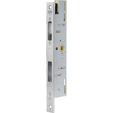 Verrouillage anti-panique B 1890 P DIN Gauche/Droite 24/270/34/9mm Plaque frontale en U .BKS
