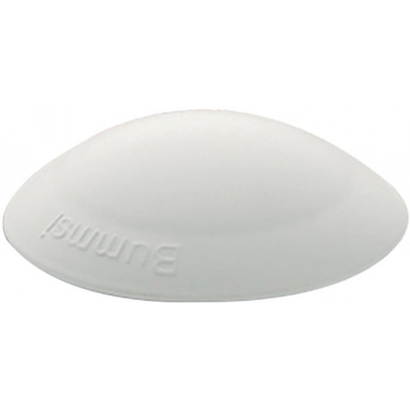 Tampon de porte TPF 2050 DUO plastique blanc L.14mm (Par 50)