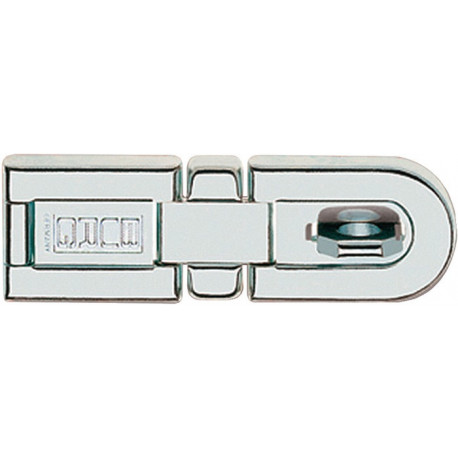 Œillet pour verrou L.165mm B.49mm Oeillet-D.14mm Acier zingué (Par 5)