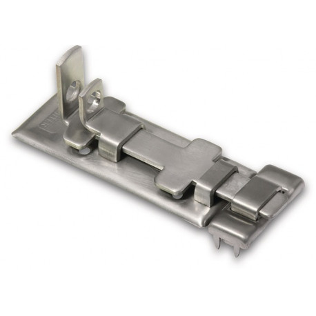 Verrou L.100mm B.39mm Inox Ösen-D. 10mm (Par 5)