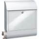 Boite aux lettres Scandic 825 W H.460mm B.380mm T.125mm Acier blanc DIN C4