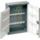 Armoire à clés 6700/176 R H380xB285xT105mm 2-portes Nb crochet176