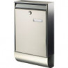 Boite aux lettres Berlin-Set 37770 NI H.500mm B.285mm T.105mm Inox DIN C4