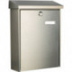 Boite aux lettres Oslo 3767 NI H.400mm B.300mm T.110mm Inox DIN C4