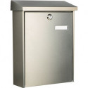 Boite aux lettres Oslo 3767 NI H.400mm B.300mm T.110mm Inox DIN C4