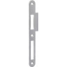Plaque de frappe à rabat B 9000 Inox rd B.24xL.216mm DIN Gauche BKS