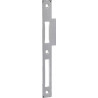 Plaque de frappe à rabat B 9000 Inox rd B.24xL.216mm DIN Droite BKS