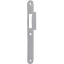 Plaque de frappe à rabat B 9000 FA Inox rd B.24xL.216mm DIN Gauche BKS