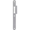 Plaque de frappe à rabat B 9000 FA Inox rd B.24xL.216mm DIN Gauche BKS