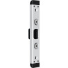 Plaque verrouillage serrure 59076 Bolzenr.U-St.24x8mm G/D argenté FUHR