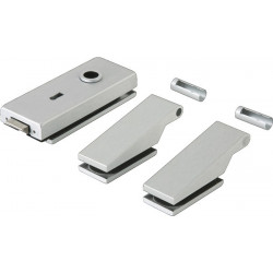 Ferrure de porte en verre STUDIO Classic LM sombre BB DIN Gauche/droite DORMAKABA