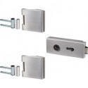 Ferrure de porte en verre STUDIO Classic/OFFICE Classic LM argent elox.PZ