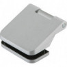 Charnière pour porte en verre OFFICE Junior LM argent elox.80kg pour 3 unités .DORMAKABA (Par 2)