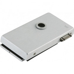 Serrure de porte en verre OFFICE Classic LM Dark Niro PZ DIN gauche DORMAKABA