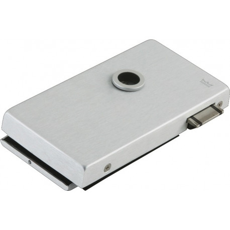 Serrure de porte en verre OFFICE Classic LM Dark Niro PZ DIN droite DORMAKABA