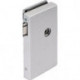 Serrure de porte en verre OFFICE Classic LM argent elox.UV DIN droite DORMAKABA