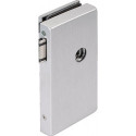 Serrure de porte en verre OFFICE Classic LM argent elox.UV DIN droite DORMAKABA
