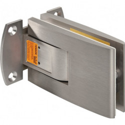 Jeu de charnières pour porte battante TENSOR light metal similaire à la plaque de montage en saillie Niromatt DORMAKABA