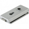 Serrure de porte en verre STUDIO Classic LM argent elox.PZ DIN Gauche/Droite DORMAKABA
