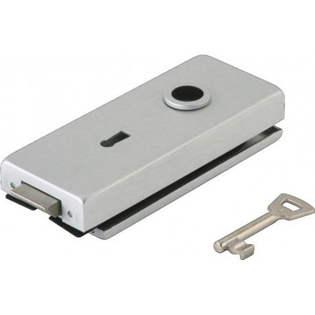Serrure de porte en verre STUDIO Classic LM argent elox.BB DIN Gauche/Droite DORMAKABA