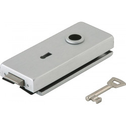 Serrure de porte en verre STUDIO Classic LM Dark Niro BB DIN Gauche/Droite DORMAKABA