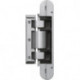Charnière pour porte en verre TEG 310 2D 60 Inox matttt brossé 60kg cache ESG 8/10mm (Par 2)