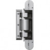 Charnière pour porte en verre TEG 310 2D 60 Alu.ma noir 60kg cache ESG 8/10mm (Par 2)