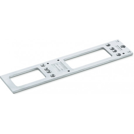 Plaque de montage pour TS 4000/TS 5000 blanc 9016 GEZE