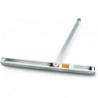 Glissière pour T-Stop pour TS 3000 V u.TS 5000 blanc 9016 GEZE
