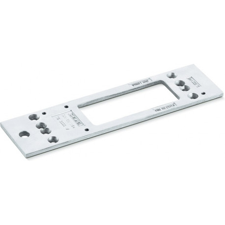 Plaque de montage argenté pour TS 3000 GEZE