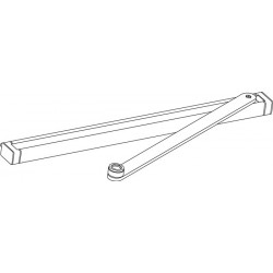 Glissière pour ECturn pour GEZE ECturn argent mech.GEZE